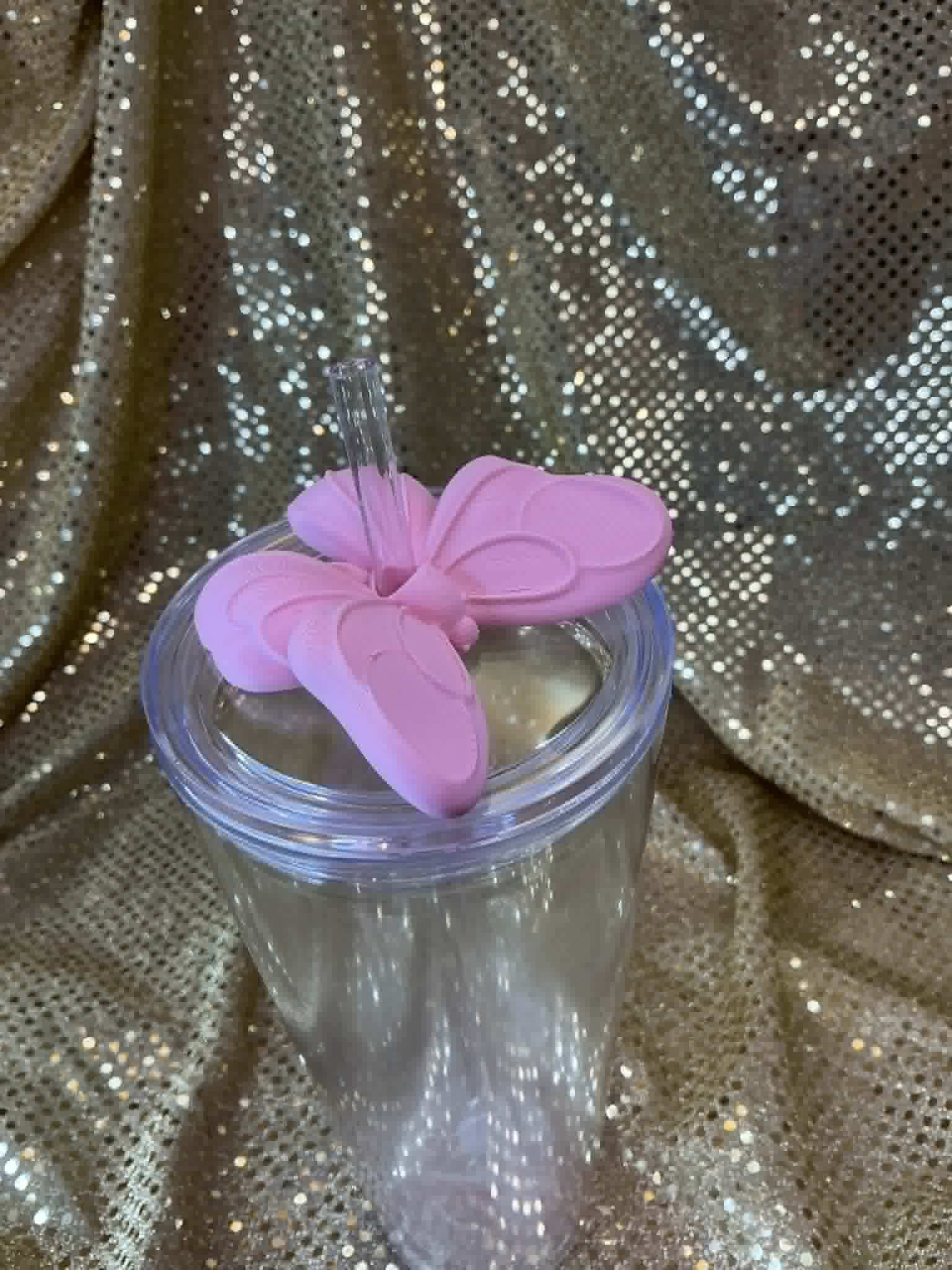 Extra Large Light Pink Butterfly
