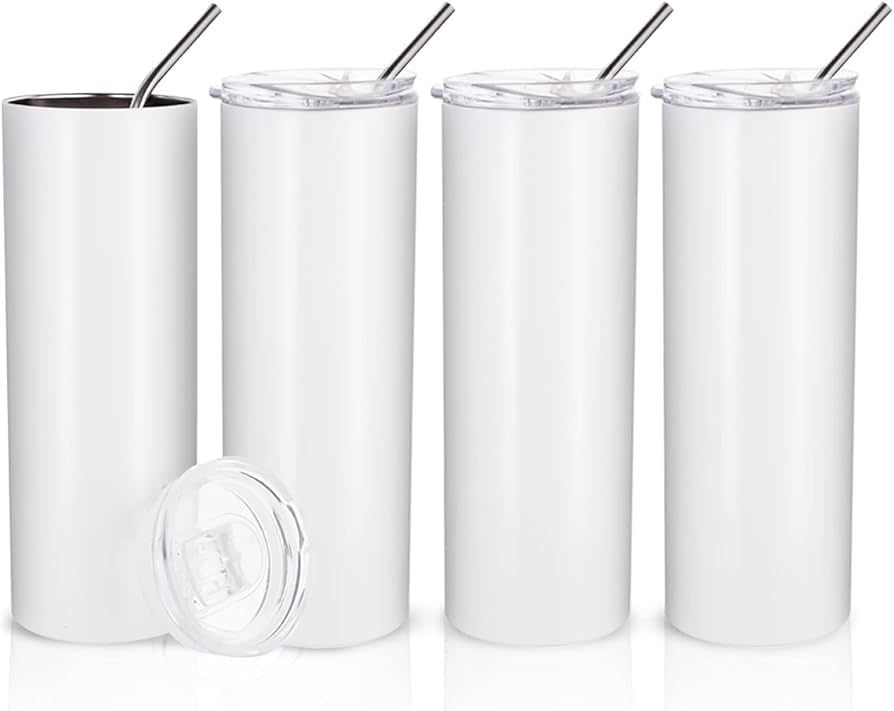 20oz Stainless Steel Skinny Sublimation Tumbler
