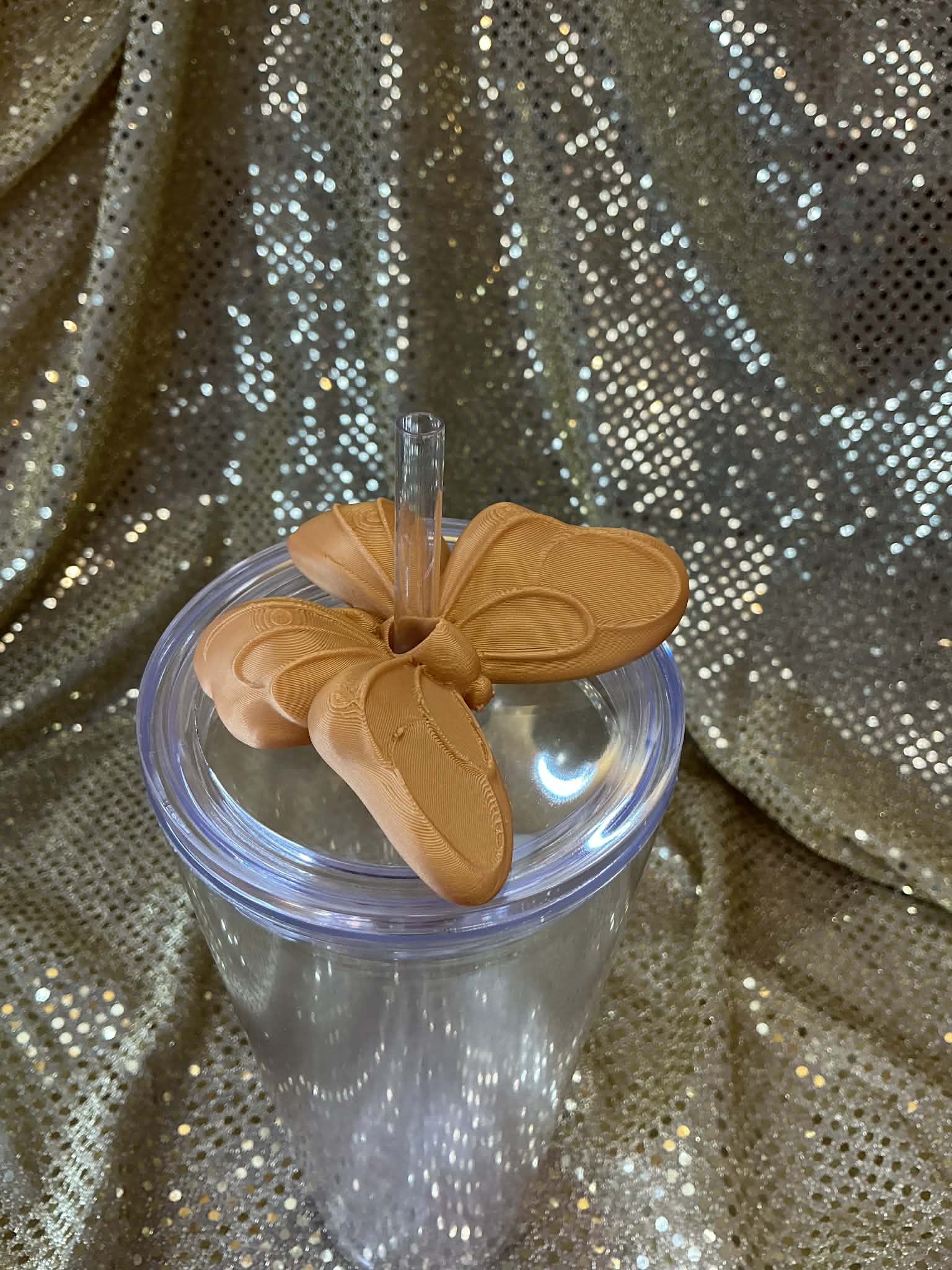Extra Large Gold  Butterfly