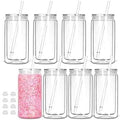 20oz Acrylic Snowglobe Tumbler