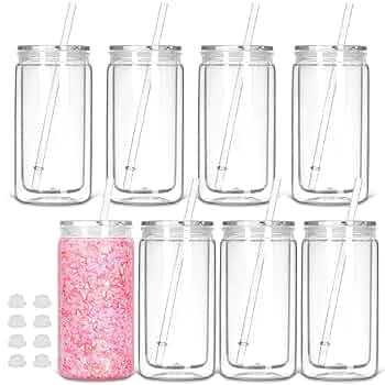 20oz Acrylic Snowglobe Tumbler